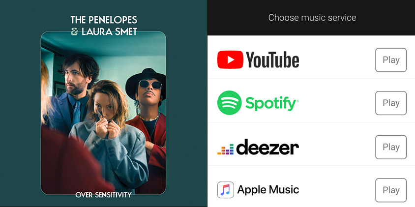 The_Penelopes_and_Laura_Smet_Over_Sensitivity_New_Single_Linkfire